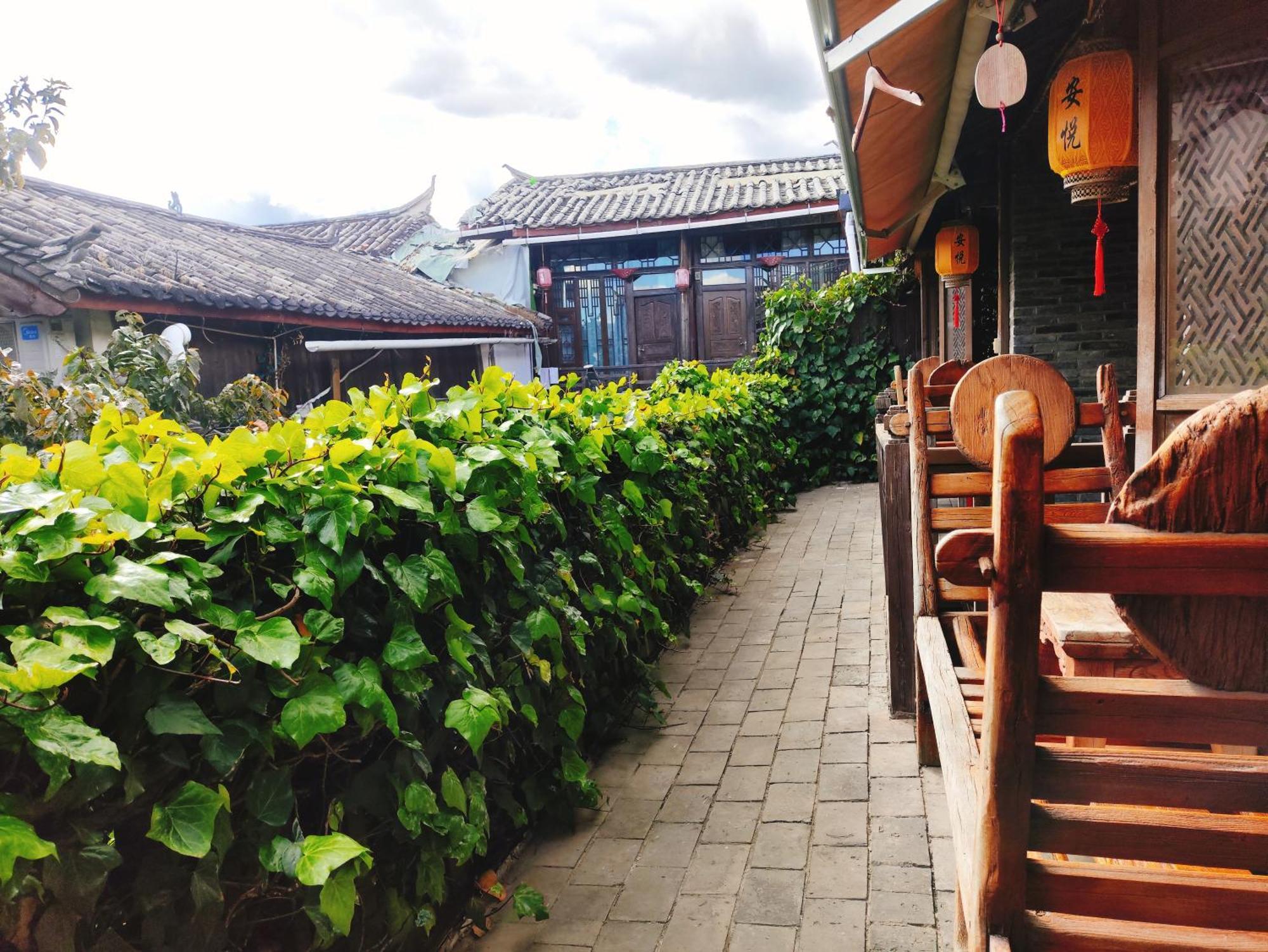 Big Tree Guesthouse - Naxi Old Style Lijiang  Extérieur photo